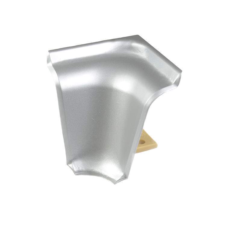 Угол внутрен. к плинтусу д/столешниц  Korner LB-23-610 алюминий  