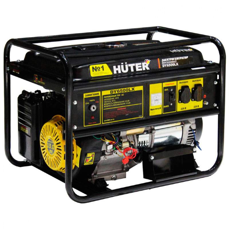 Электрогенератор HUTER DY6500 LХ элек/стартер