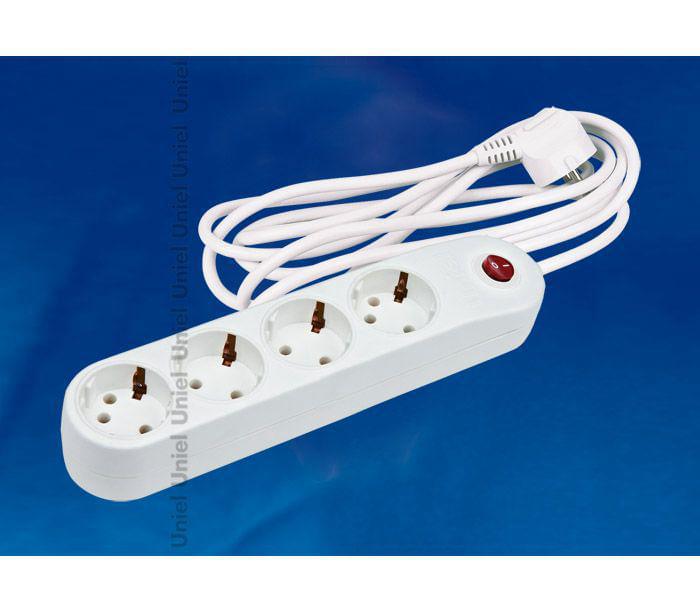 Фильтр сетевой Юниел  S-GSP4-3С  4 роз. 3м  09796