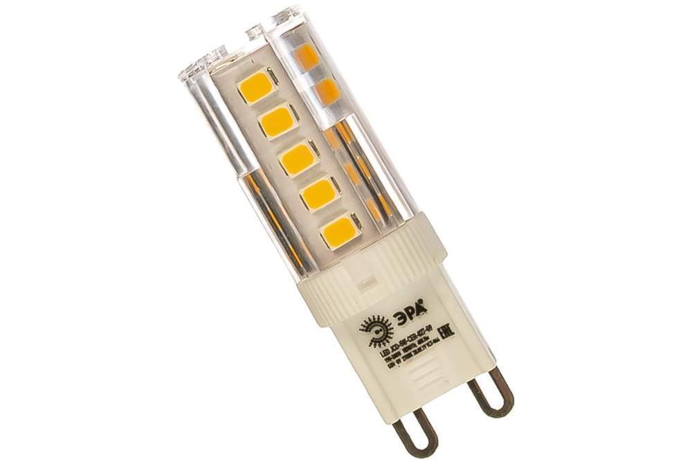 Лампа светодиодная JCD-5W-220V-cornceramics-827-G9 400лм ЭРА Б0027863