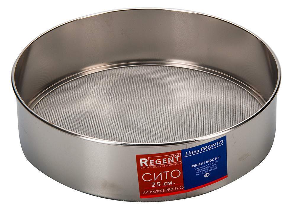 REGENT INOX Linea Pronto Сито 93-PRO-32-25 25см 