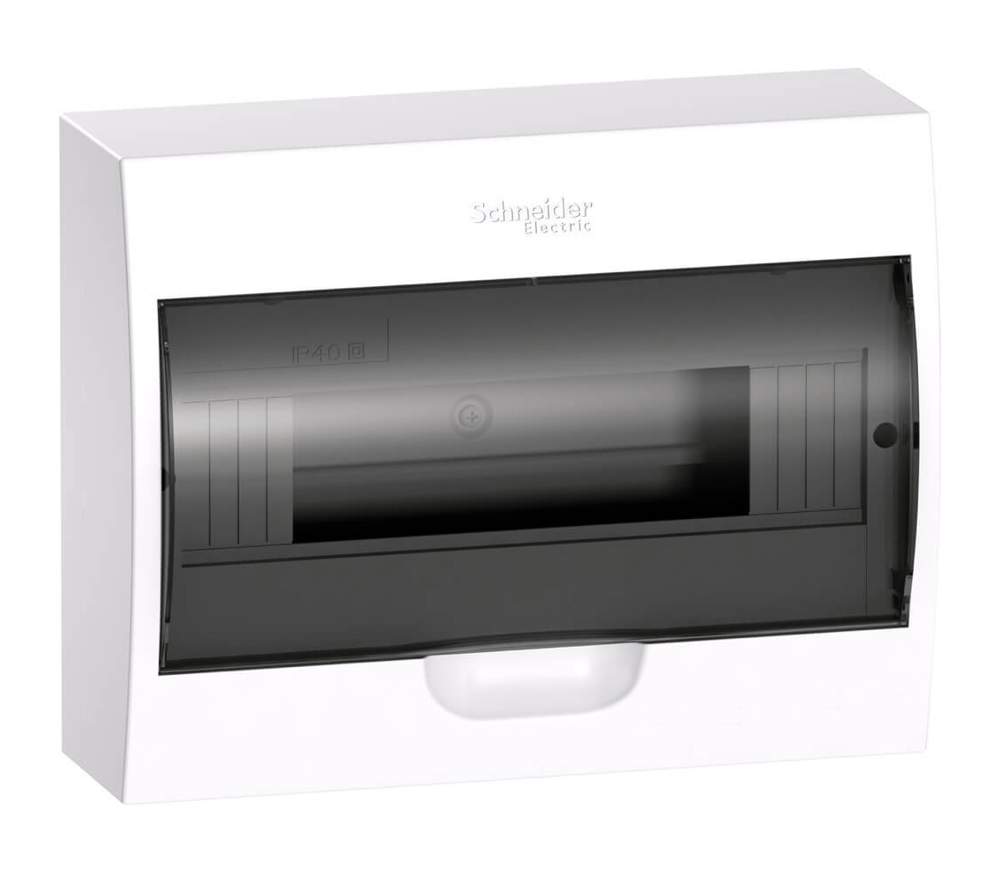 Бокс ОП SE EZ9E112S2SRU навес. с прозр. дв. 1ряд/12мод. 63A