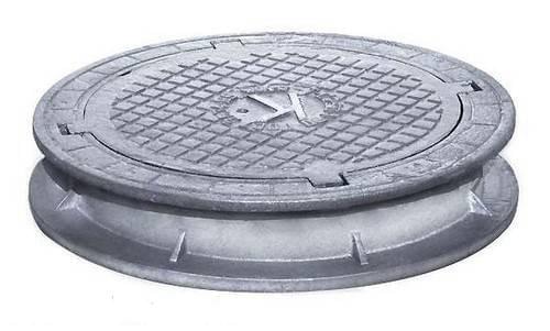 Люк плавающий  0200-0699  /корпус+крышка+кольцо/ до 25 т / Ø-850 h-210 /