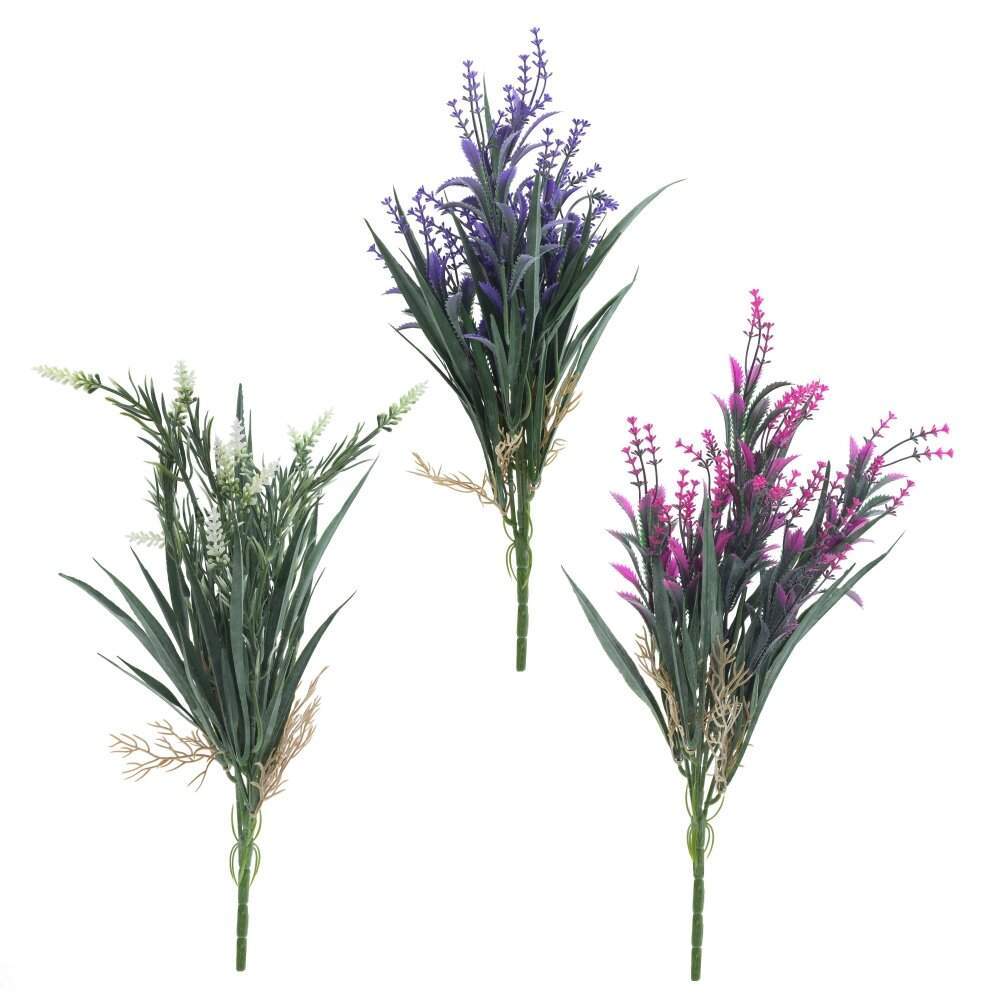 REMECO COLLECTION Цветок 815872 искусственный Лаванда 9х9х40см