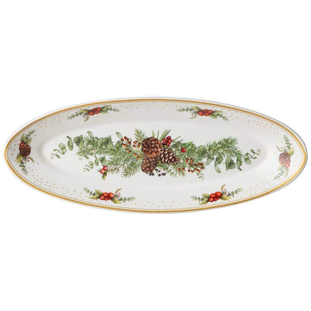 LEFARD Celebration Блюдо 54-599 овальное 30х12х3см