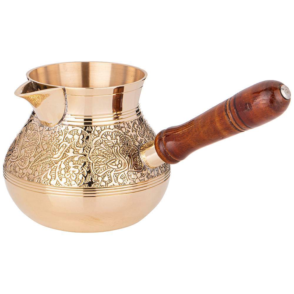 LEFARD Турка 733-140 Graving 650мл резная латунь  