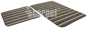 Набор ковриков SHAHINTEX PP Loop Loop  icarpet 50х80+50*40  в ассорт.