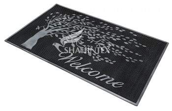 Коврик придверн. SHAHINTEX резиновый с покрытием  45*75  SH36  