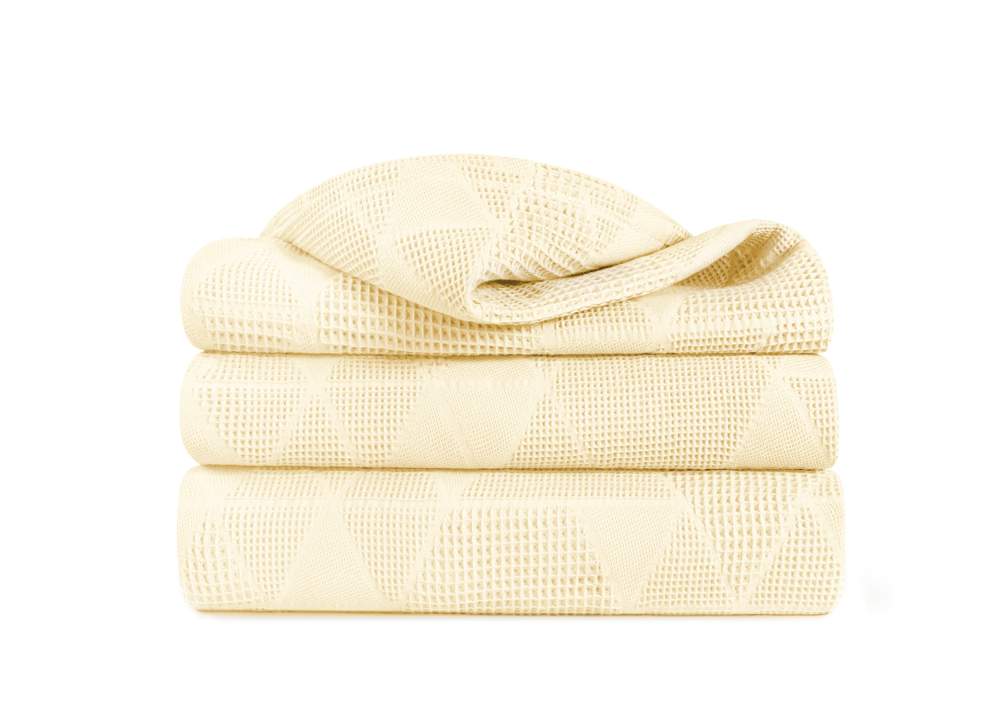 VEROSSA Плед жаккард ваниль 220/190 ЖАК26 734325 