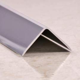 Уголок алюминиевый ПН-20х20  2,7м  серебро глянец