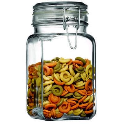 PASABAHCE Банка 97628 Kremlin д/сыпучих 1300мл с бугельным замком