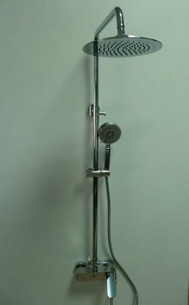 Смеситель+стойка душ.Тропический душ с 2 лейками 3095