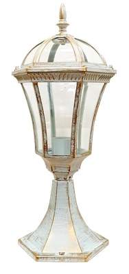 EL-640P2 Св-к накаливания белый с золотом IP44 Е27 60Вт