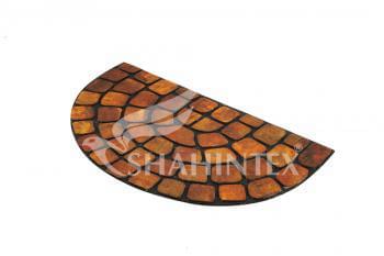 Коврик резиновый SHAHINTEX  флокир. 45*76  SH F010