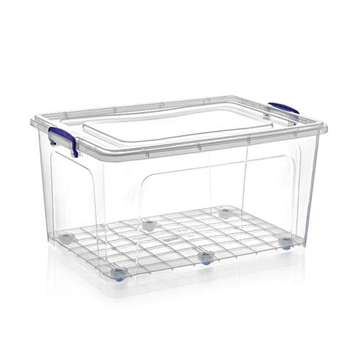 DUNYA PLASTIK Контейнер 30167 Клиер д/хранения 42л глубокий 549х370х308мм (12)