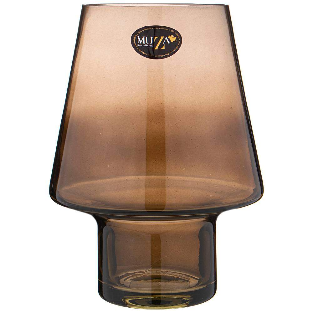 MUZA Ваза 380-827 Gala creation brown h24см
