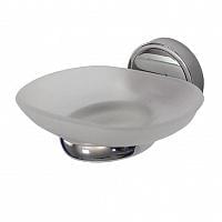 Мыльница стеклянная с крепл. к стене  1207  Санакс