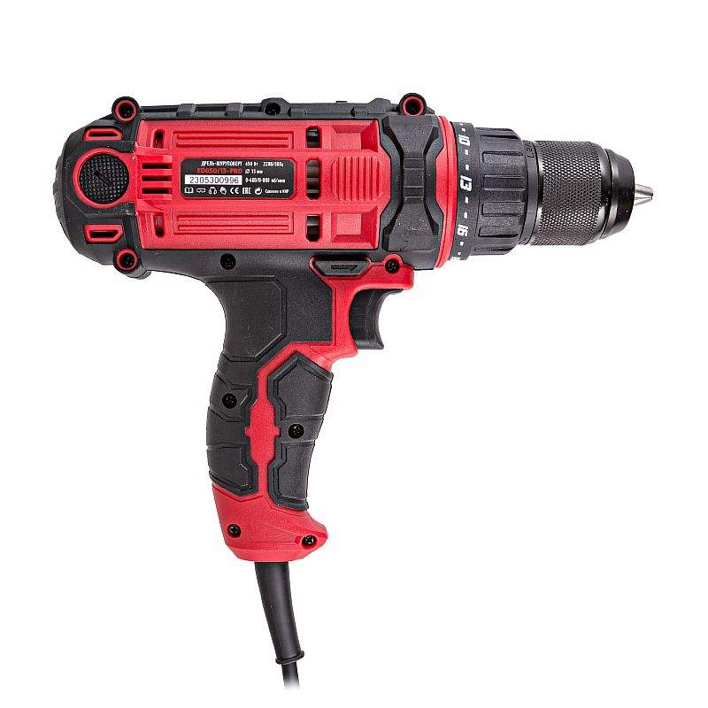 Шуруповерт NUMBER ONE сетевой ударный NED 650/13-PRO (650Вт, 50Hm 2 скор., 13мм,реверс)