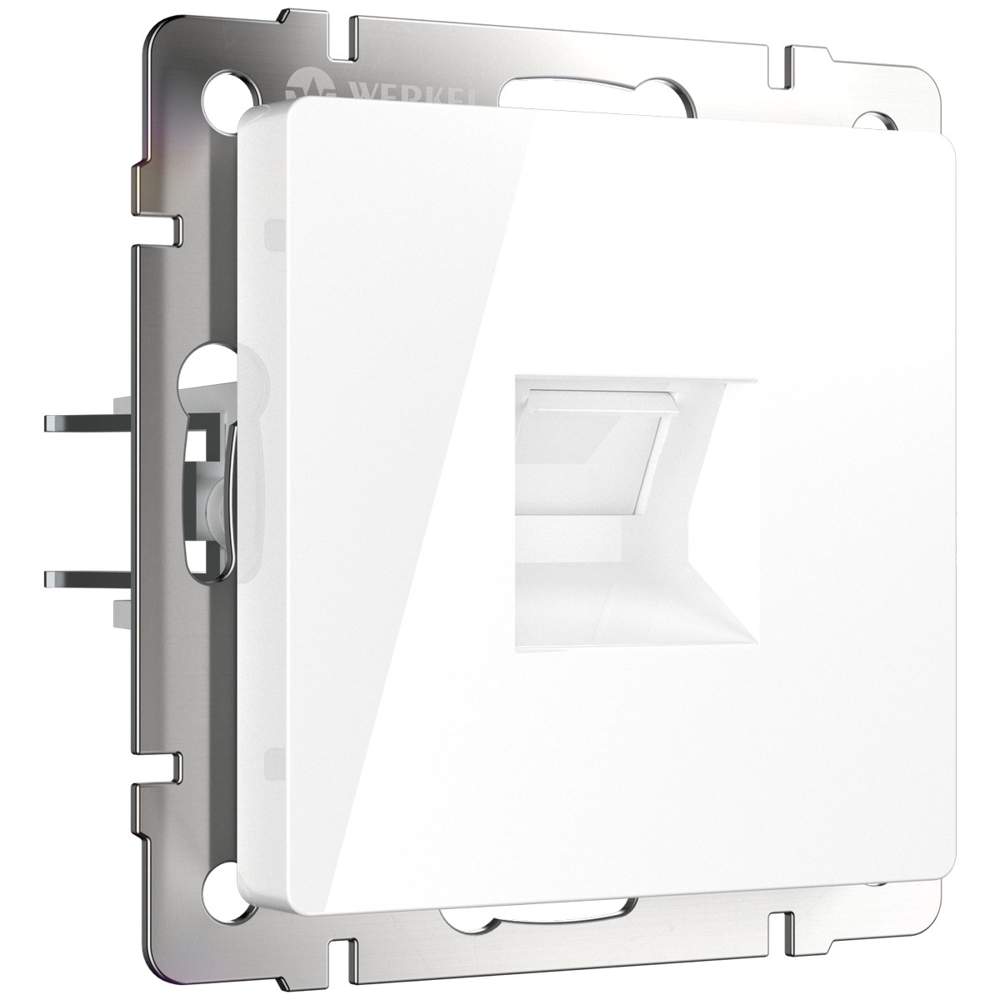 Розетка  Frame ТЛФ RJ11 белая WL01-RJ-11  -  W1182001