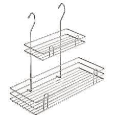 Полка  Хром  LE 510  2х-ярусная MIX 400х185х355мм