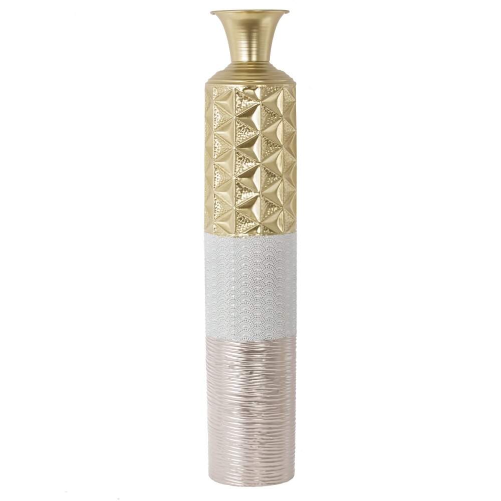 REMECO COLLECTION Ваза 814862 металл д/искусственных цветов 16х16х86,5cм