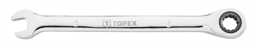 Ключ *Topex  комбинированный с трещ. 12х165мм  35D747
