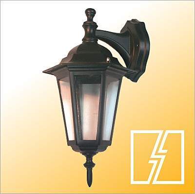 4102 C02 Светильник улично-садовый 230В 60Ватт Черный