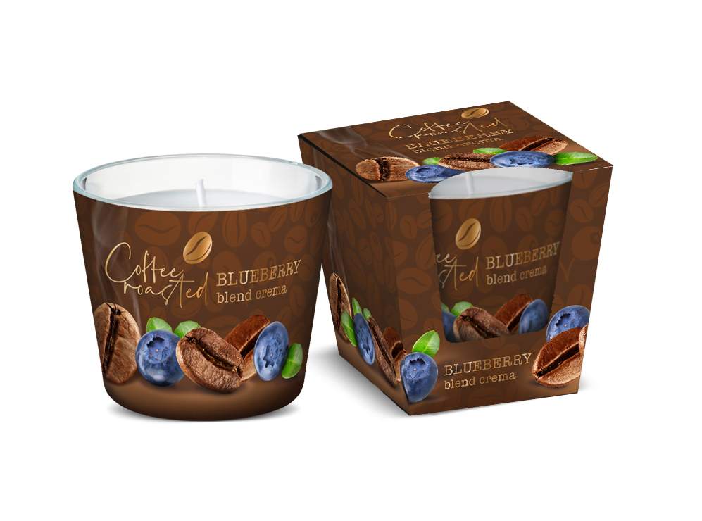 BARTEK Свеча Арома в стакане Кофе обжаренный (Coffee Roasted) 115гр