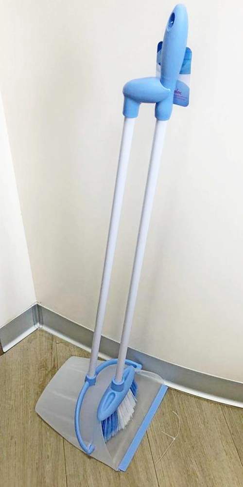 ST.Щетка+совок  на длин.ручке с контейн. 44203-6287