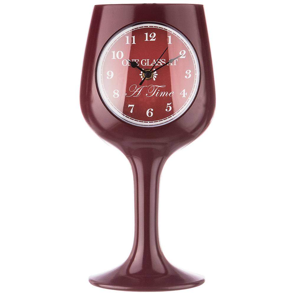 LEFARD Часы 220-370 Chef Kitchen настенные d12,5 35х17х5,5см красный пластик 