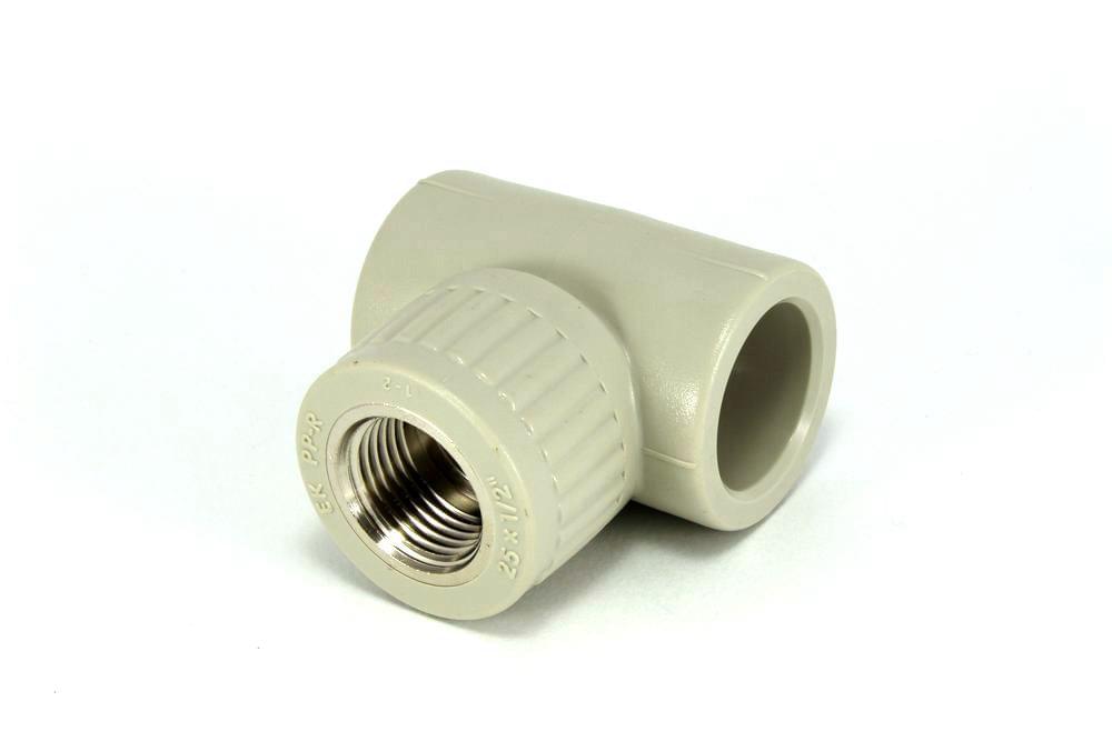 Тройник комб.внутр. 25х1/2  Ekoplastik