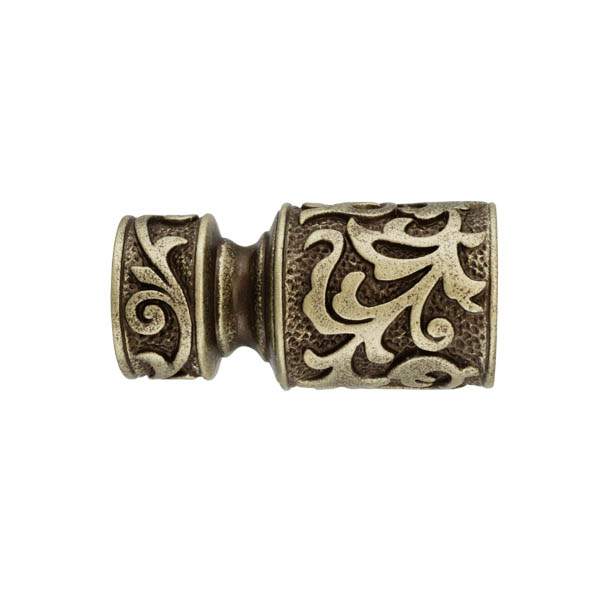 Наконечник 35мм Акант Золото антик