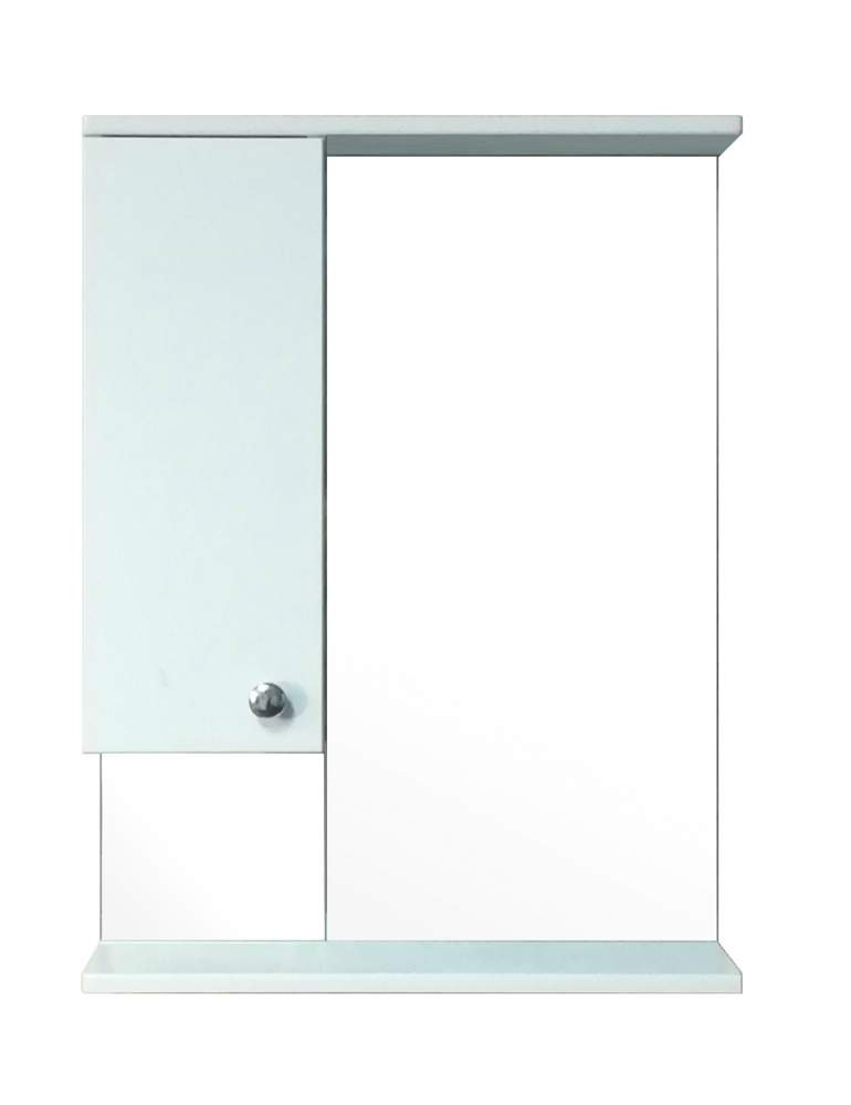 Зеркало-шкаф Моника 60 левое (600*695*150) б/св