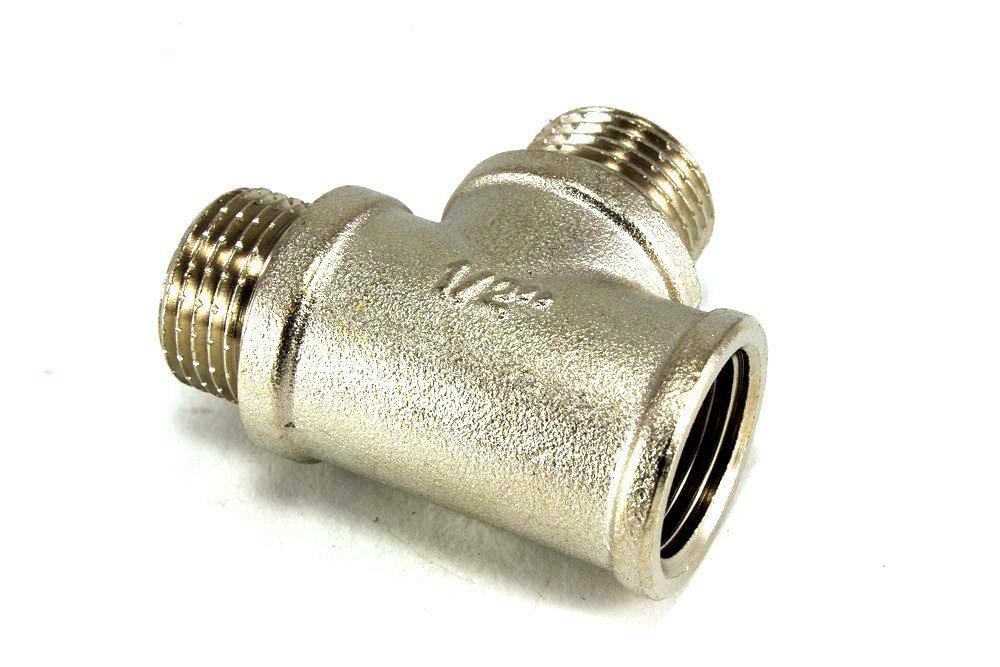 Тройник   1/2" латунь нар/нар/вн VTr.133.N.0004