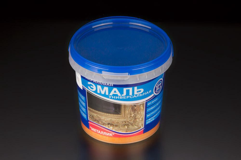 Эмаль ВДАК-1179 универ." Металлик" 1,0кг бронза ВГТ