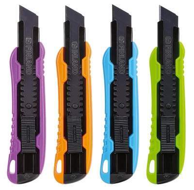 Нож  Finland строительный с лезвием 18мм  2013