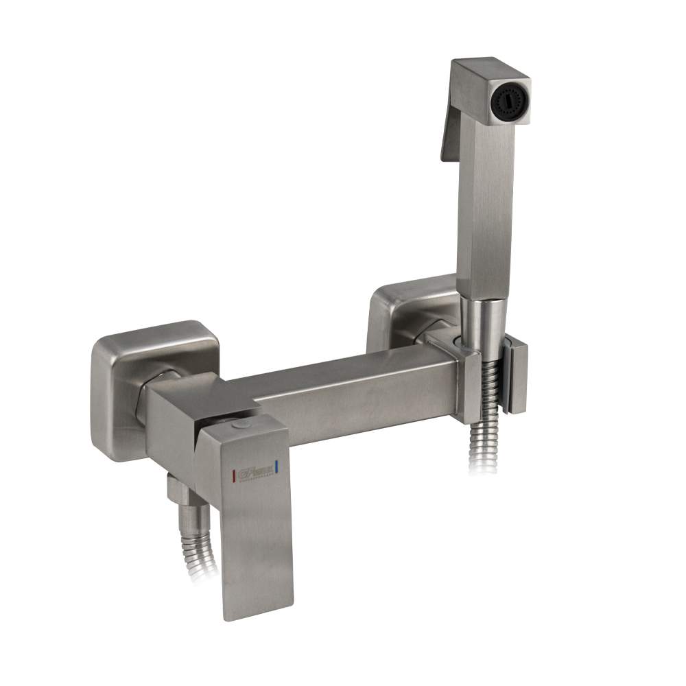 Смеситель GFmark  20484  с квадрат.лейкой Сатин