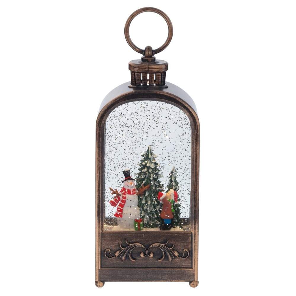 REMECO COLLECTION Фигурка 796158 Шар водяной Фонарь (подсветка,музыка,вьюга,3хААА) 10х6х27см