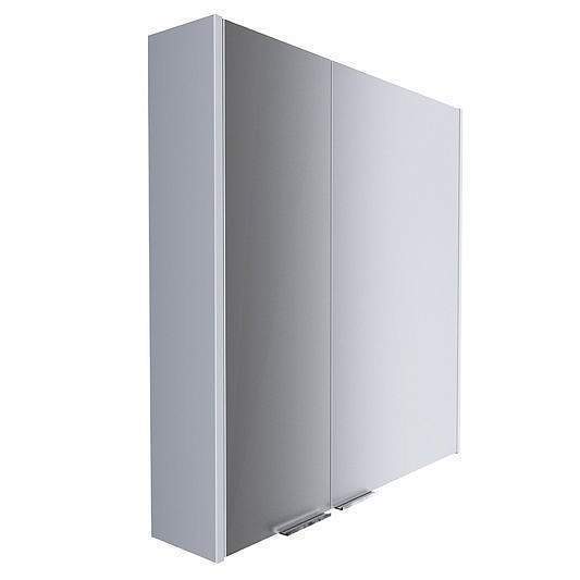 Зеркальный шкаф Gaula 80 2д White код ТН ВЭД 9403609009/У92513