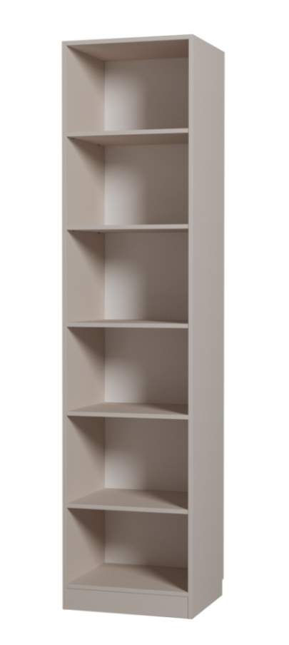 ТЕФИЯ Шкаф пенал со стеклом 500мм д/посуды МДФ мат. Сантьяго