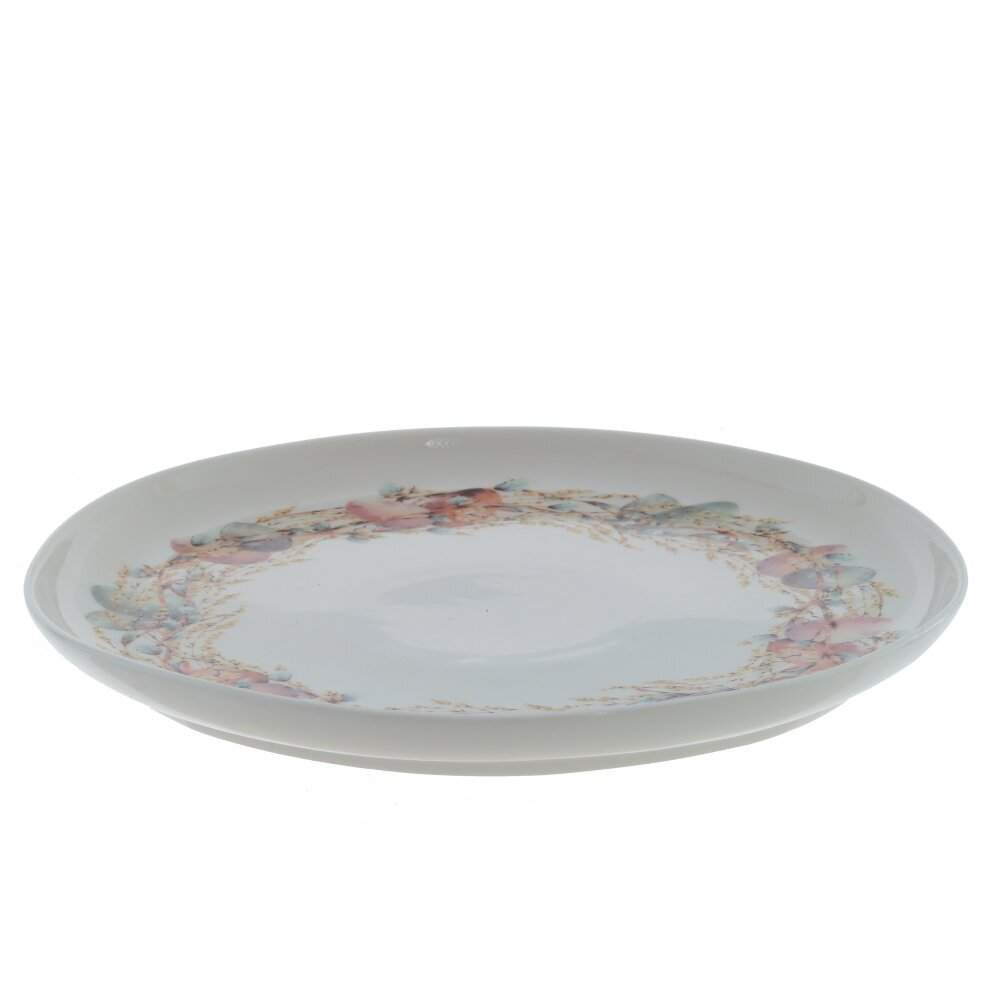REMECO COLLECTION Пасхальные кролики Тарелка 816405 обеденная 25,5х25,5х2,5см фарфор