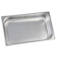 LUXSTAHL Гастроемкость перфорированная 3мм:0,8мм GN1/1 530х325х100 га67 14л (6)