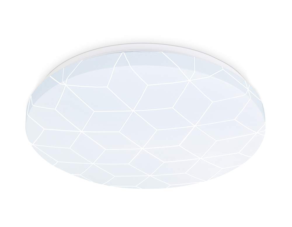 Светильник потол.без ПДУ 30W D370*55 FZ1036  WH белый