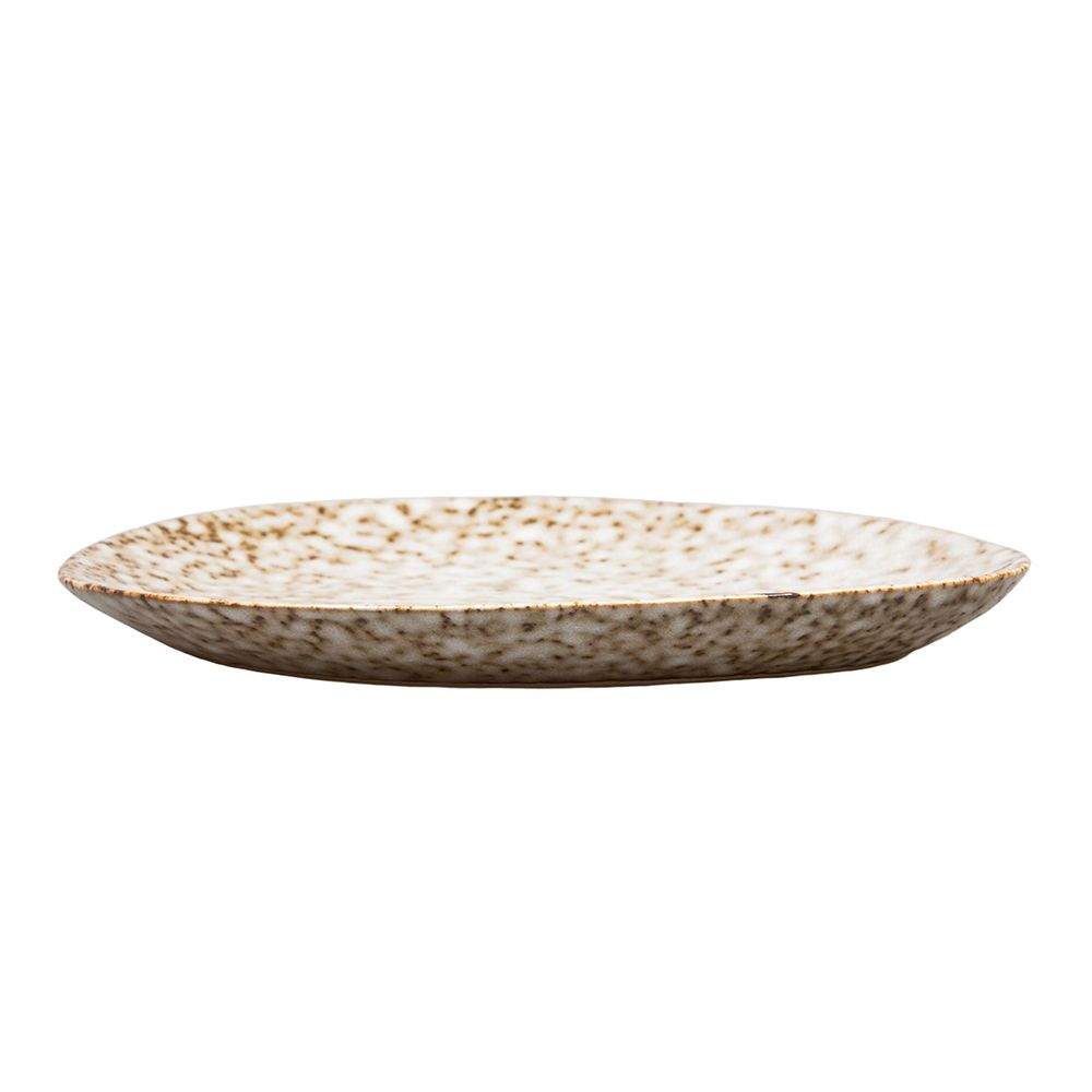 P.L. Proff Cuisine Stockholm Brown Spider Silk Тарелка 81223927 20,5х17х2,1см керамика (24/6)