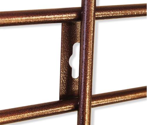 Вешалка Sheffilton  Стандарт 2/5 В2-5-5 медный/черный  металл/пласт.