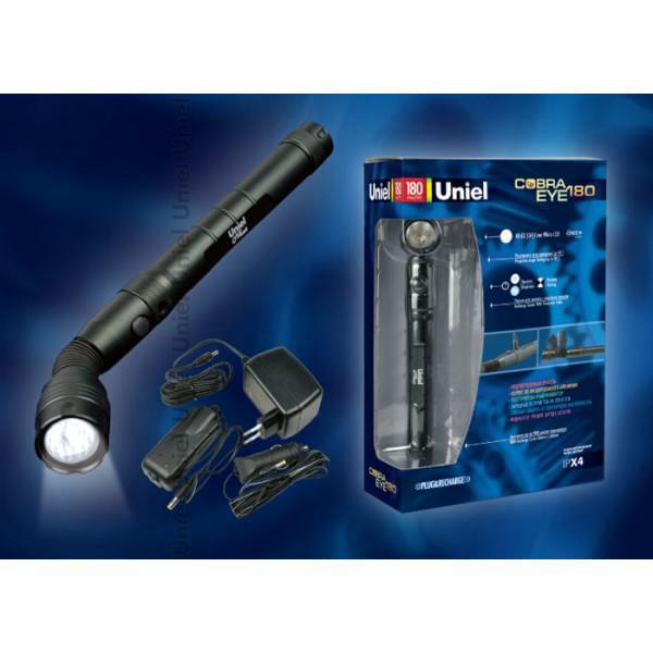 Фонарь Uniel P-ML078-BA Black Offroad (Premium) «Cobra Eye 180»