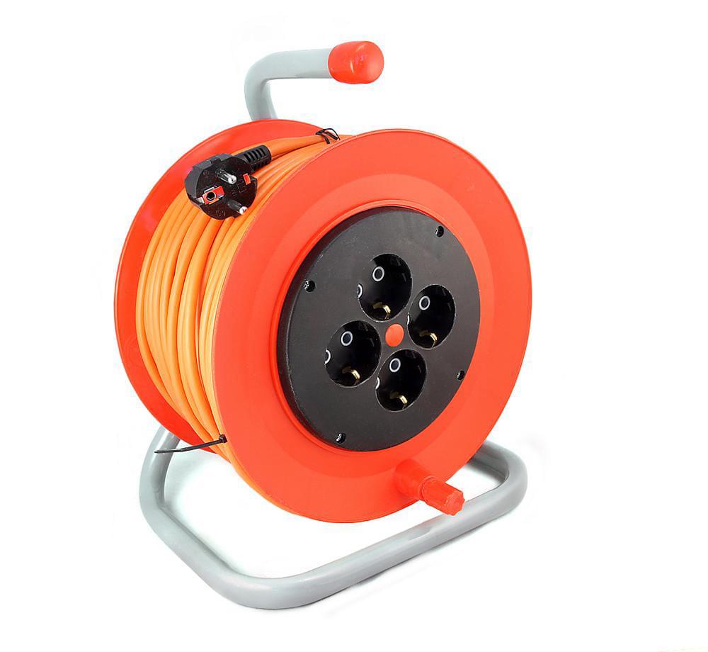 Удлинитель сил. на кат. LUX  К4-E-30  ПВС 3х1,5  30м  25130