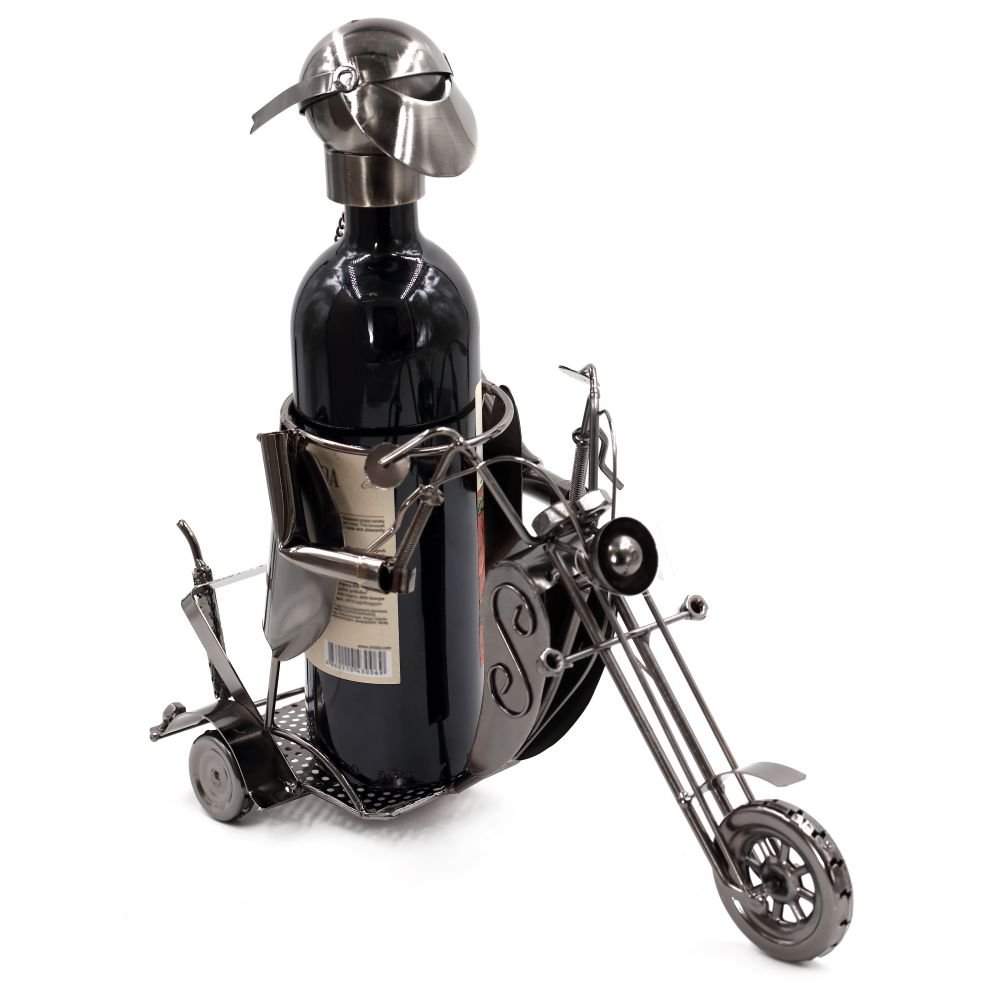 REMECO COLLECTION Подставка под бутылку 724764 Байкеры L34 W15 H20см