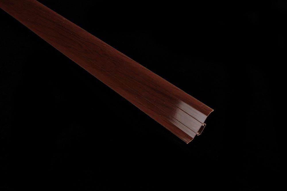 276  Плинтус н/п Лидер  62мм/24мм Дуб коричневый