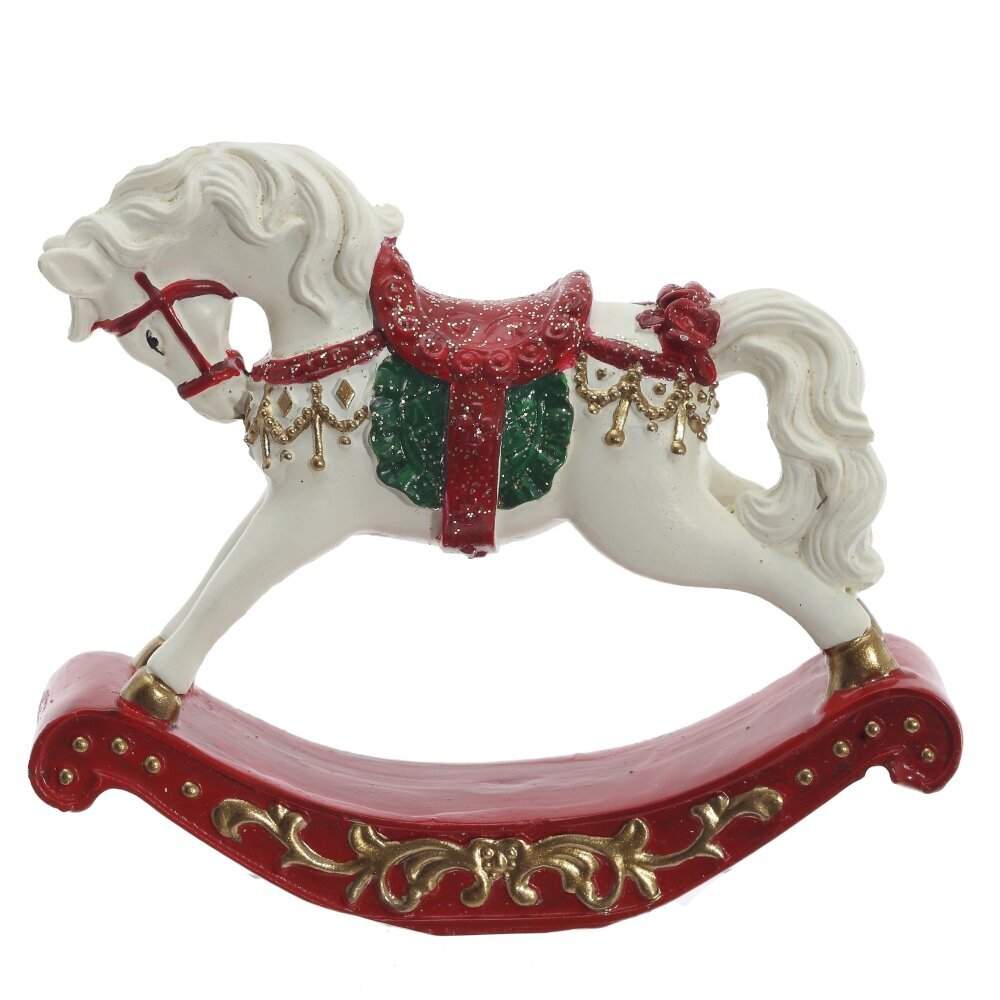 REMECO COLLECTION Фигурка 826246 Лошадка-качалка красный 11х2,5х9,5см (полимер)